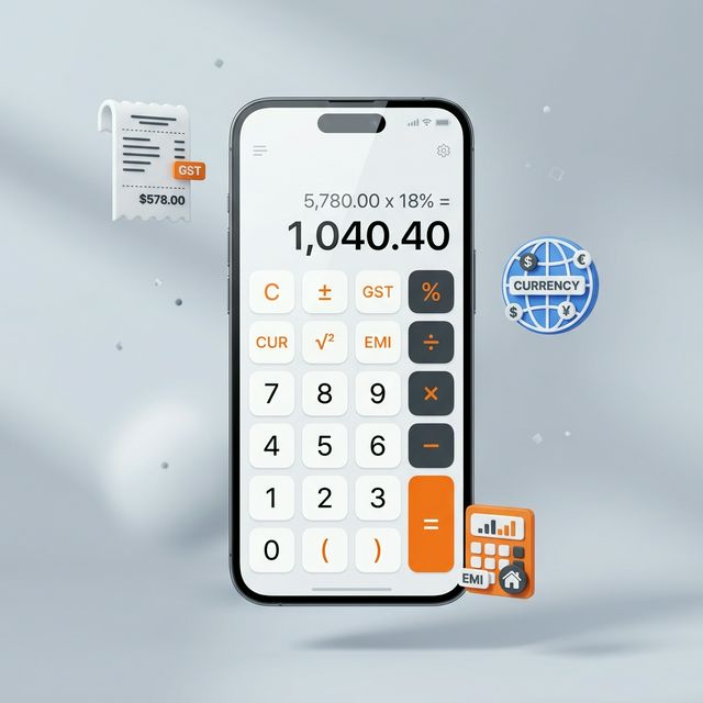 OneCalc UI Mockup
